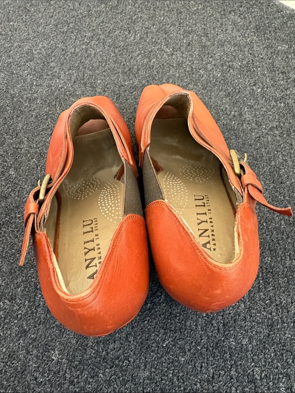 Anyi Lu  saddle, Melanie peep toe booties